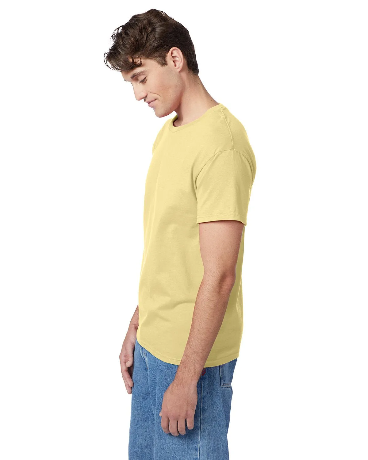 5250T-Hanes-DAFFODIL YELLOW