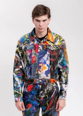 Art Denim Jacket