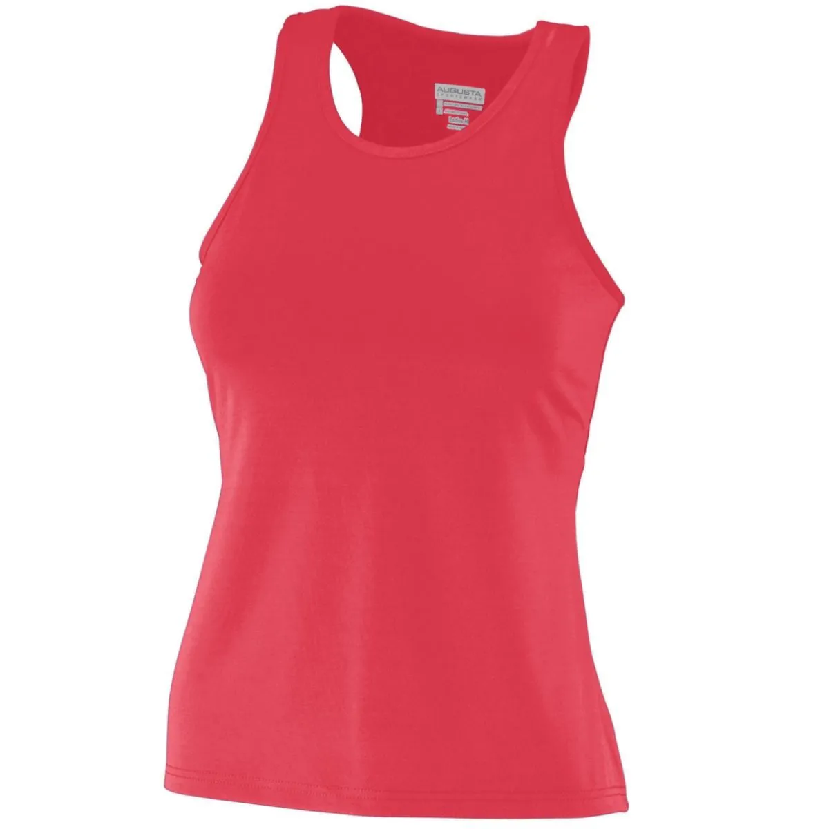 Augusta Girl's Poly/Spandex Solid Racerback Tank