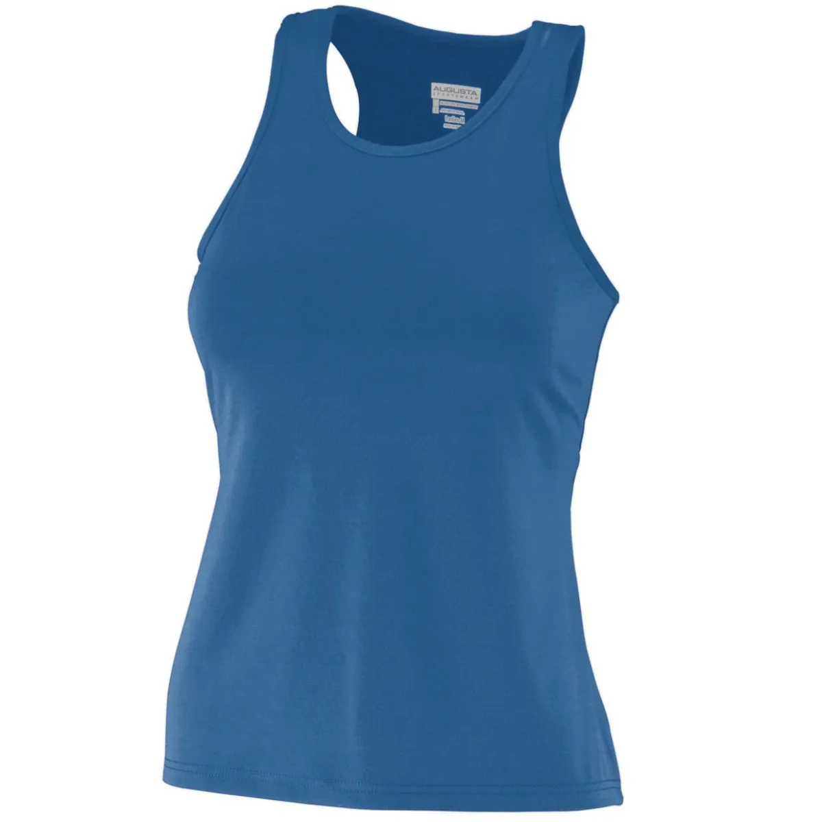 Augusta Girl's Poly/Spandex Solid Racerback Tank
