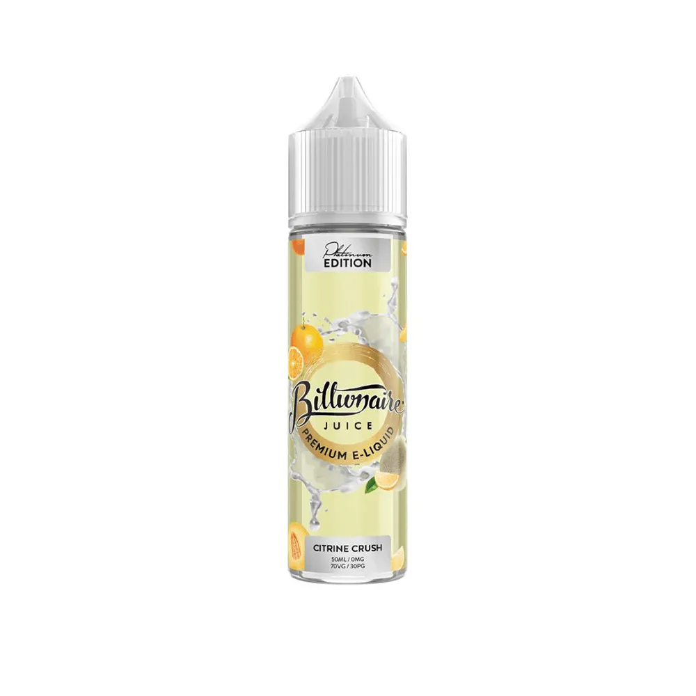 Billionaire Platinum Edition 50ml Shortfill