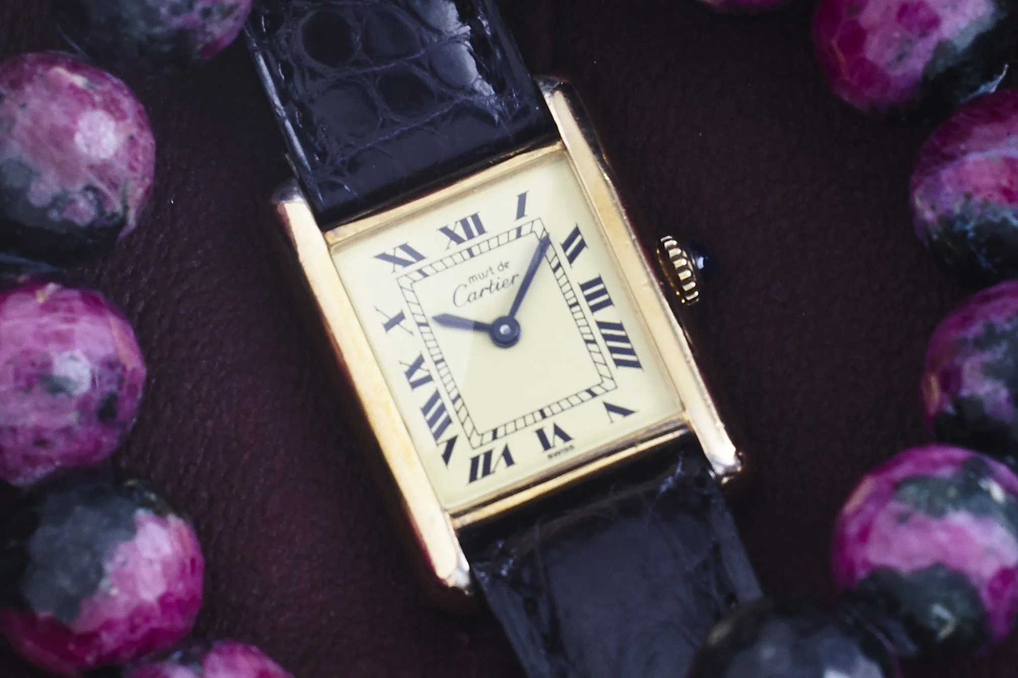 Cartier Tank Manual Wind - Ladies