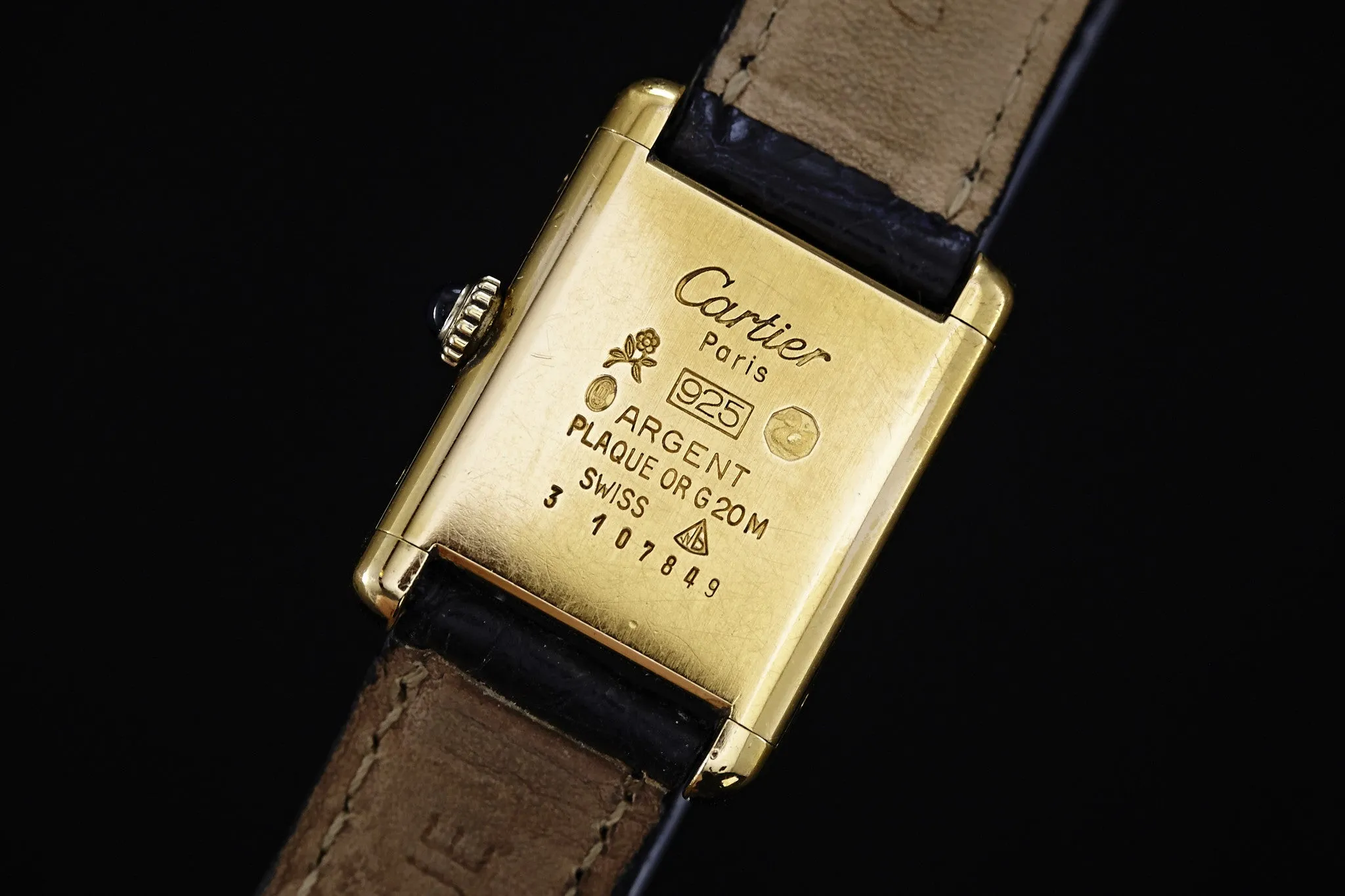 Cartier Tank Manual Wind - Ladies