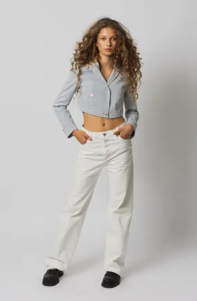 CROPPED BLAZER pastel