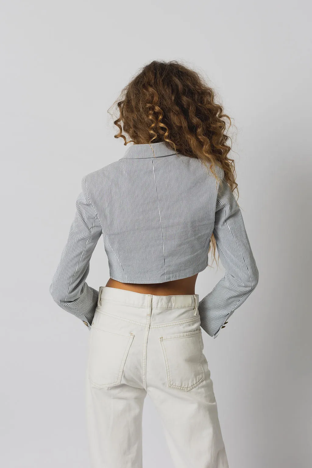 CROPPED BLAZER pastel