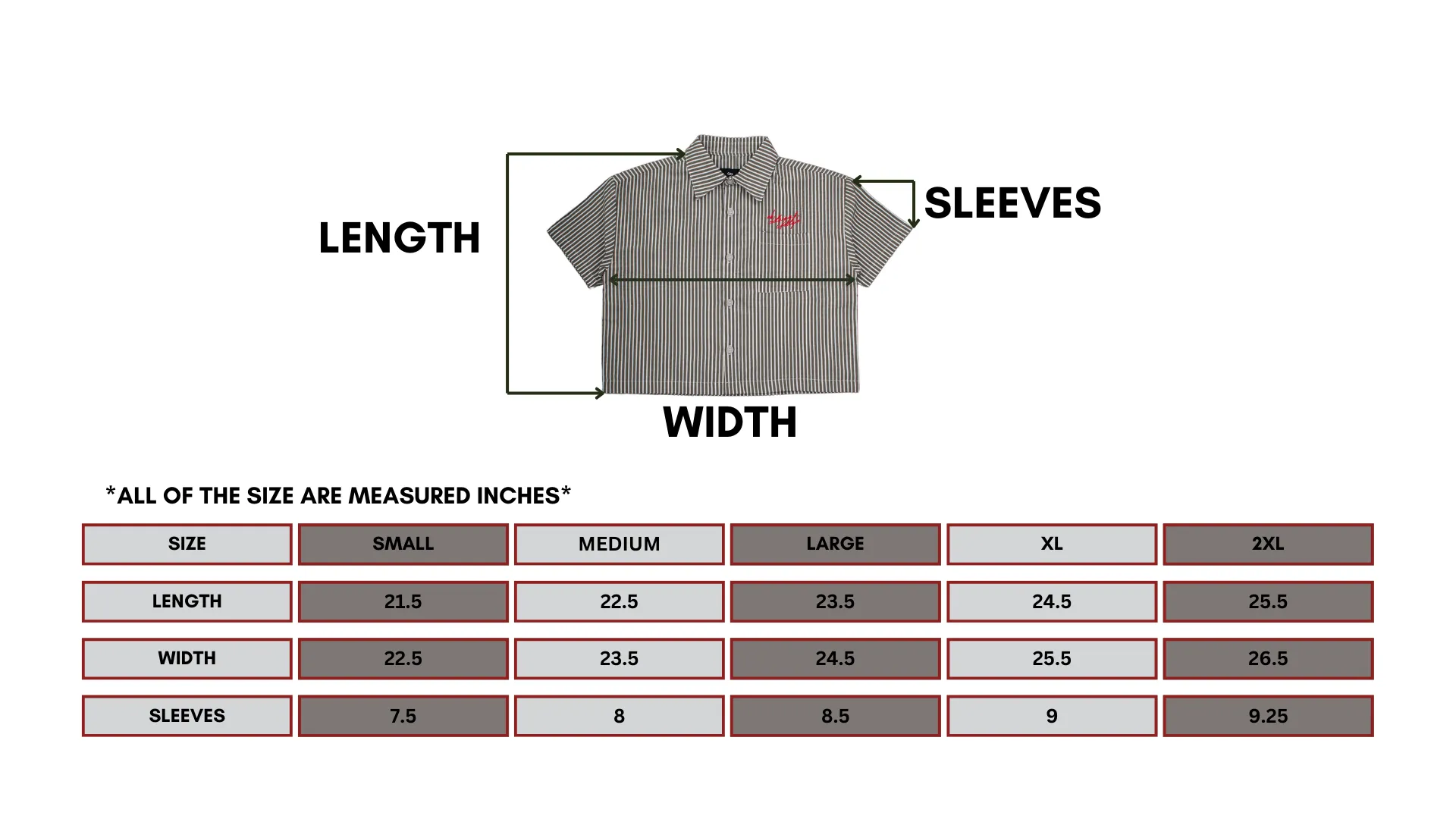 cropped polo shirt | button-down | drop shoulder | box fit | retro striped | vintage cambric | olive