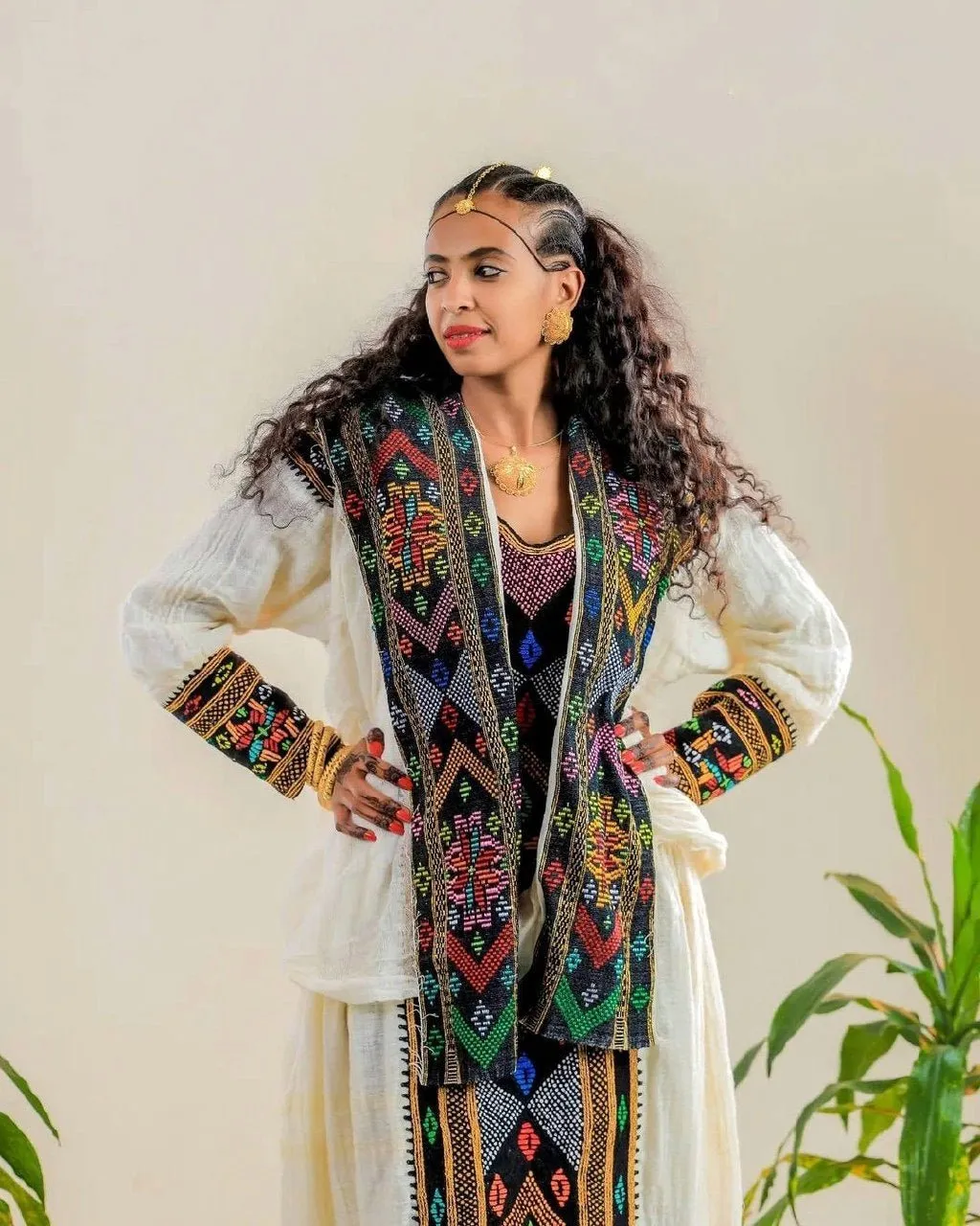 Darker Design Tilet Axum Fetil Ethiopian Dress Habesha Kemis Modern Ethiopian Dress Style