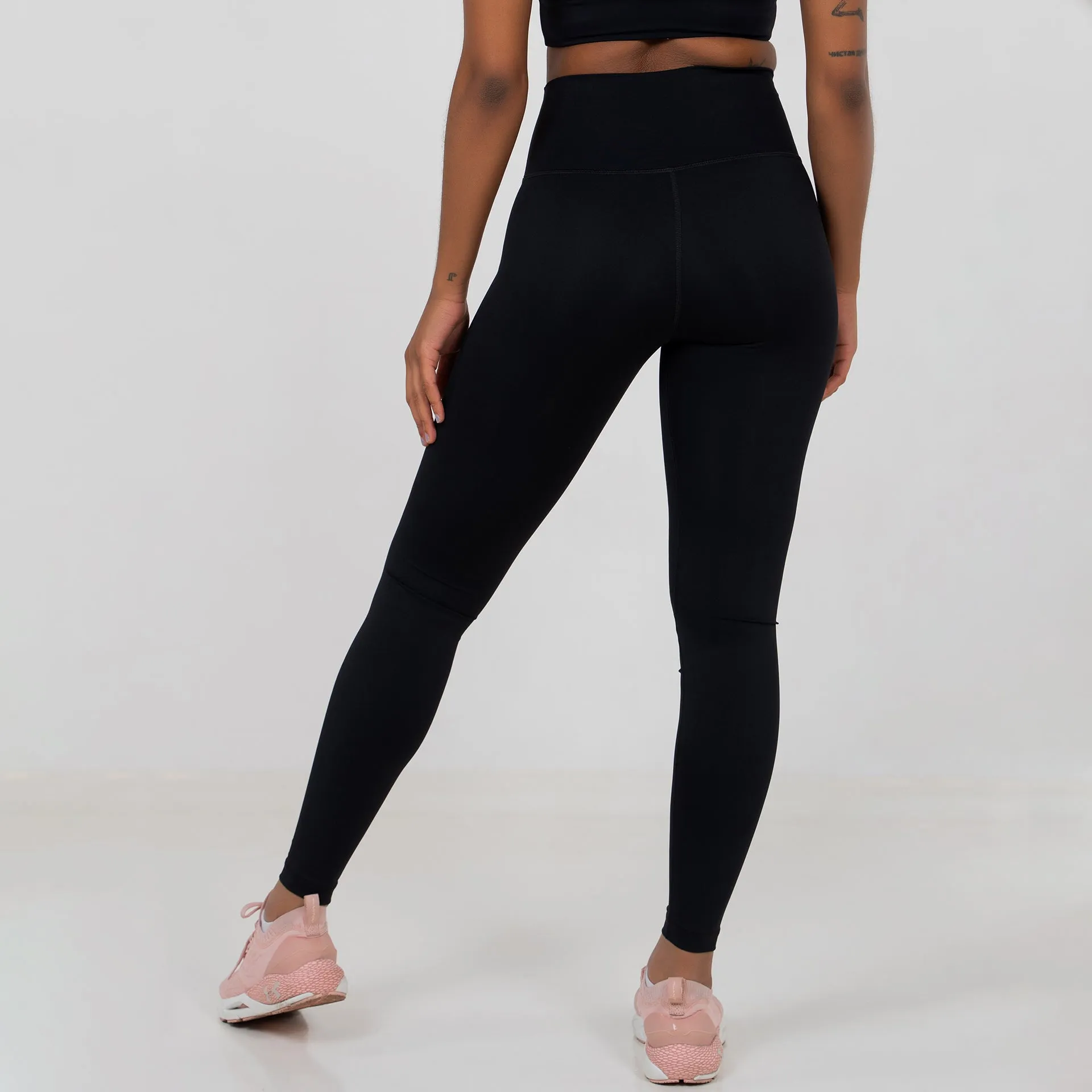 Feather  - Onyx Leggings