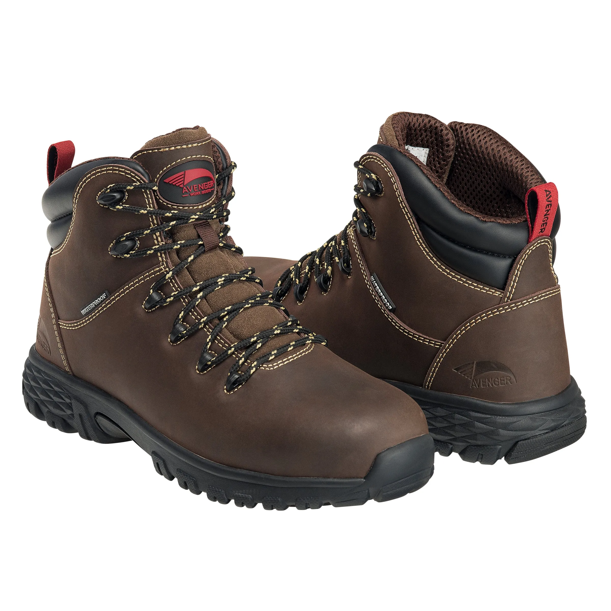 Flight Brown Alloy Toe EH WP Work Boot