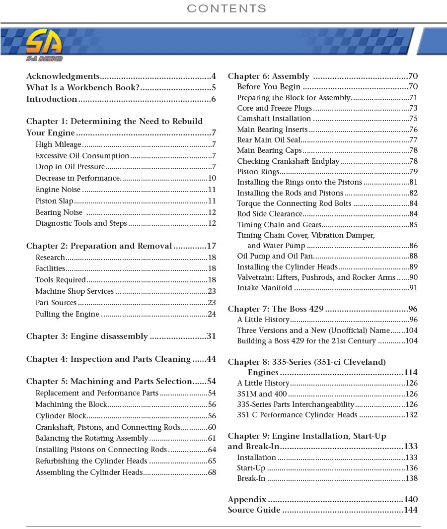 Ford 429/460 Engines How To Rebuild