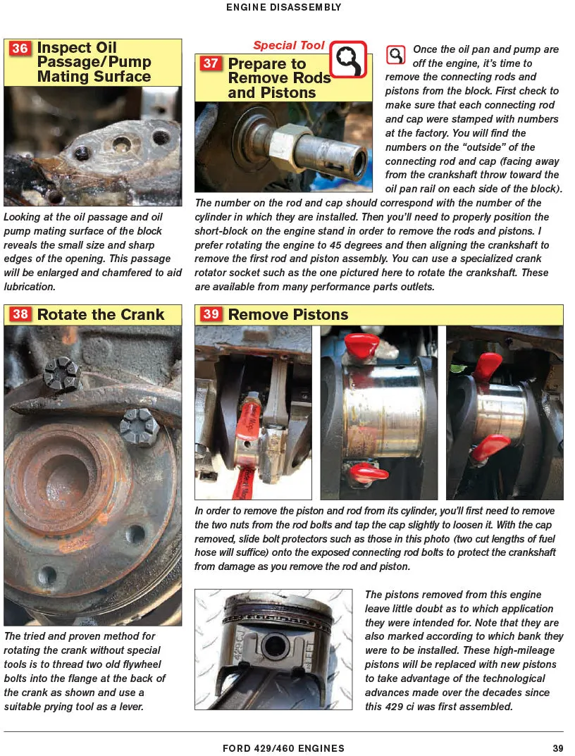 Ford 429/460 Engines How To Rebuild