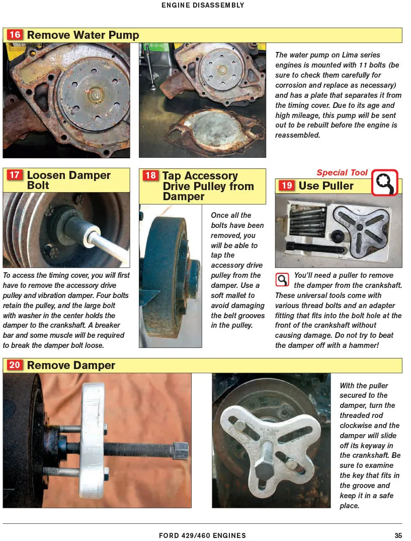 Ford 429/460 Engines How To Rebuild