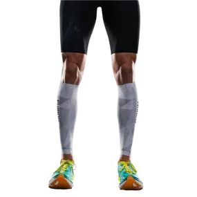 Fusion - TEMPO! Calf Sleeves - White/Grey