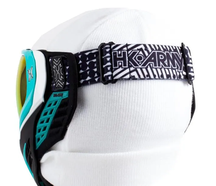 HK Army KLR Goggle - MIST (White/Teal - Fusion Lens)