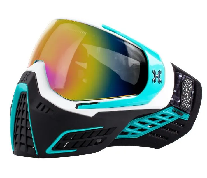 HK Army KLR Goggle - MIST (White/Teal - Fusion Lens)