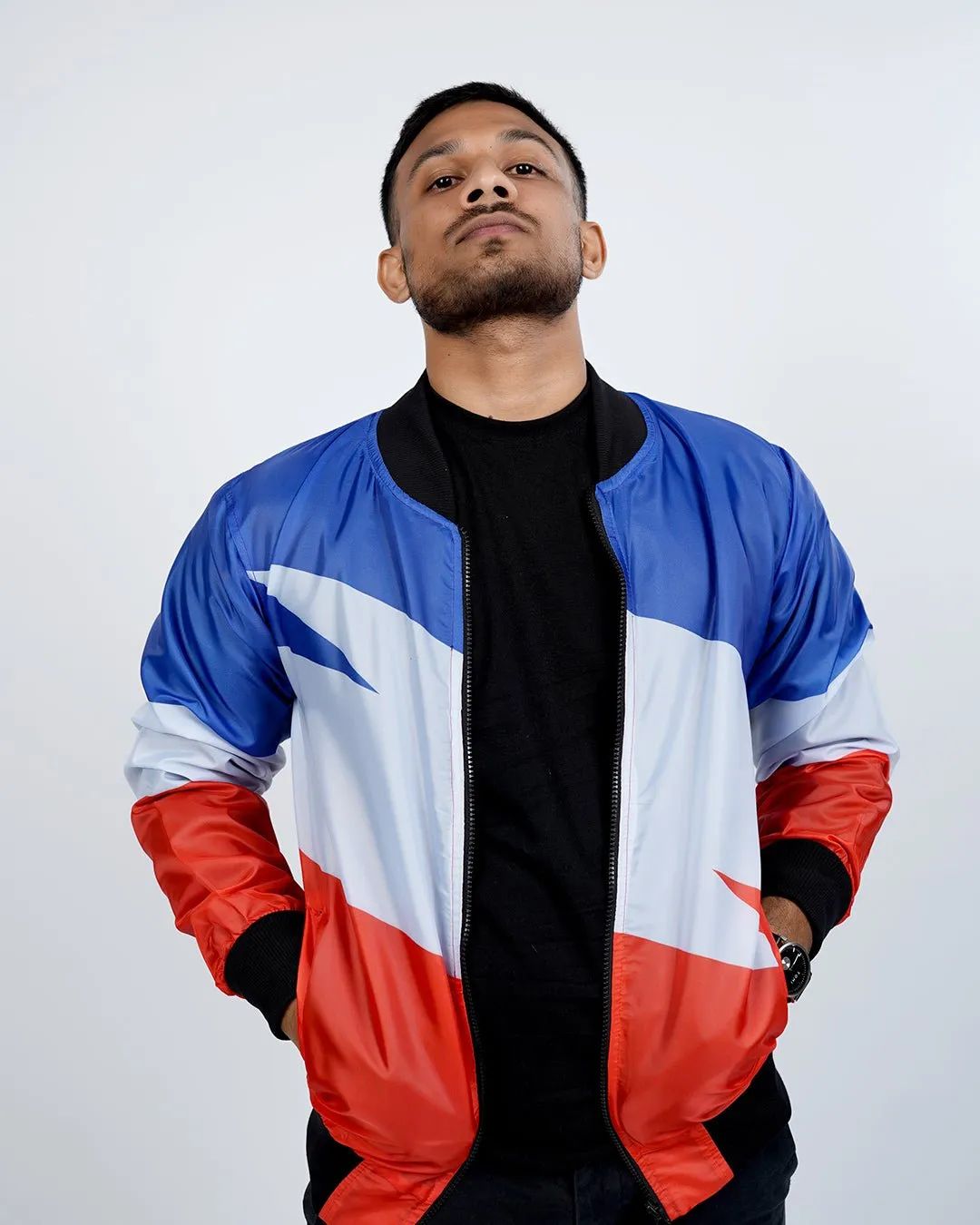 J010 Urban Edge Unisex All Over Printed Bomber Jacket