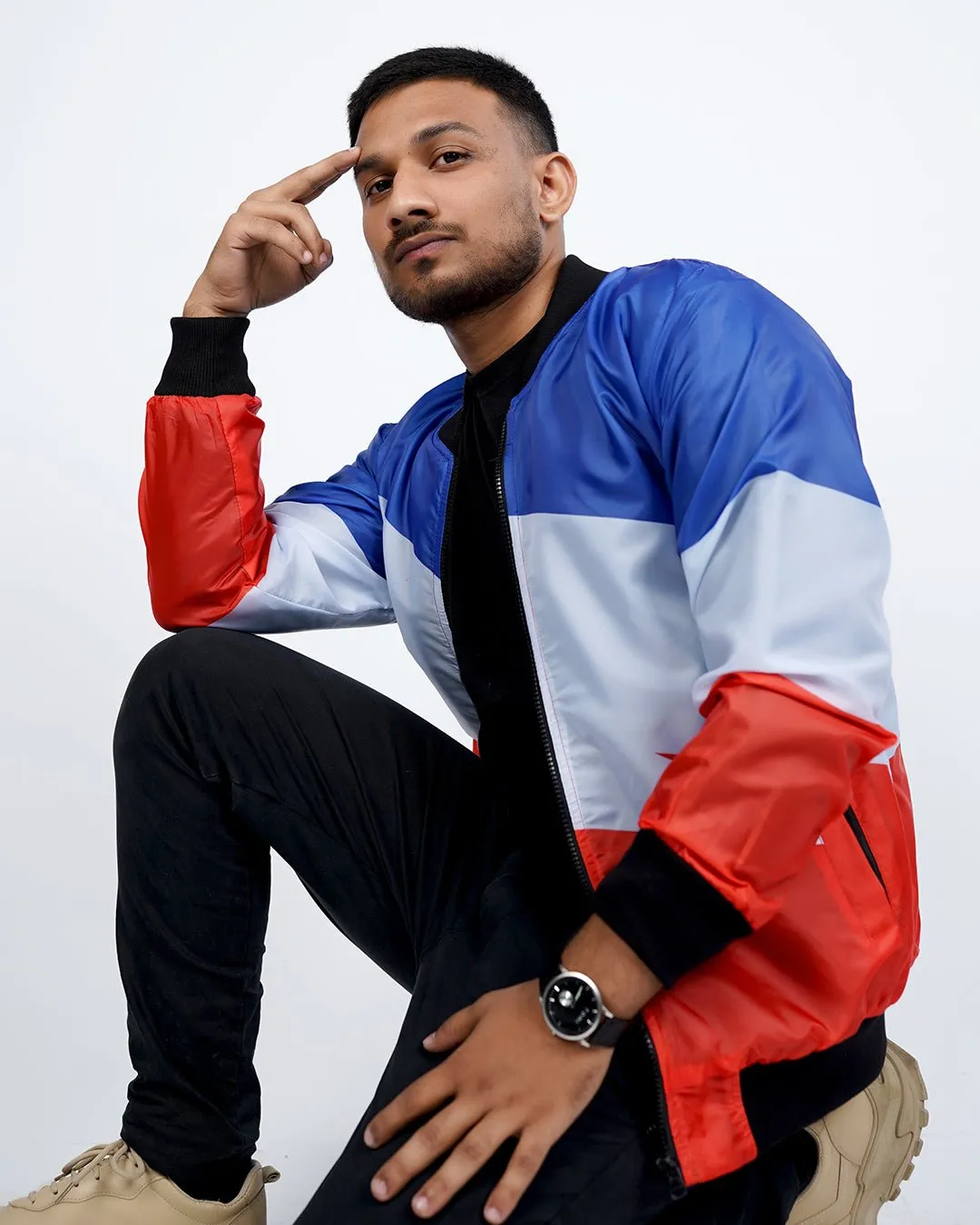 J010 Urban Edge Unisex All Over Printed Bomber Jacket