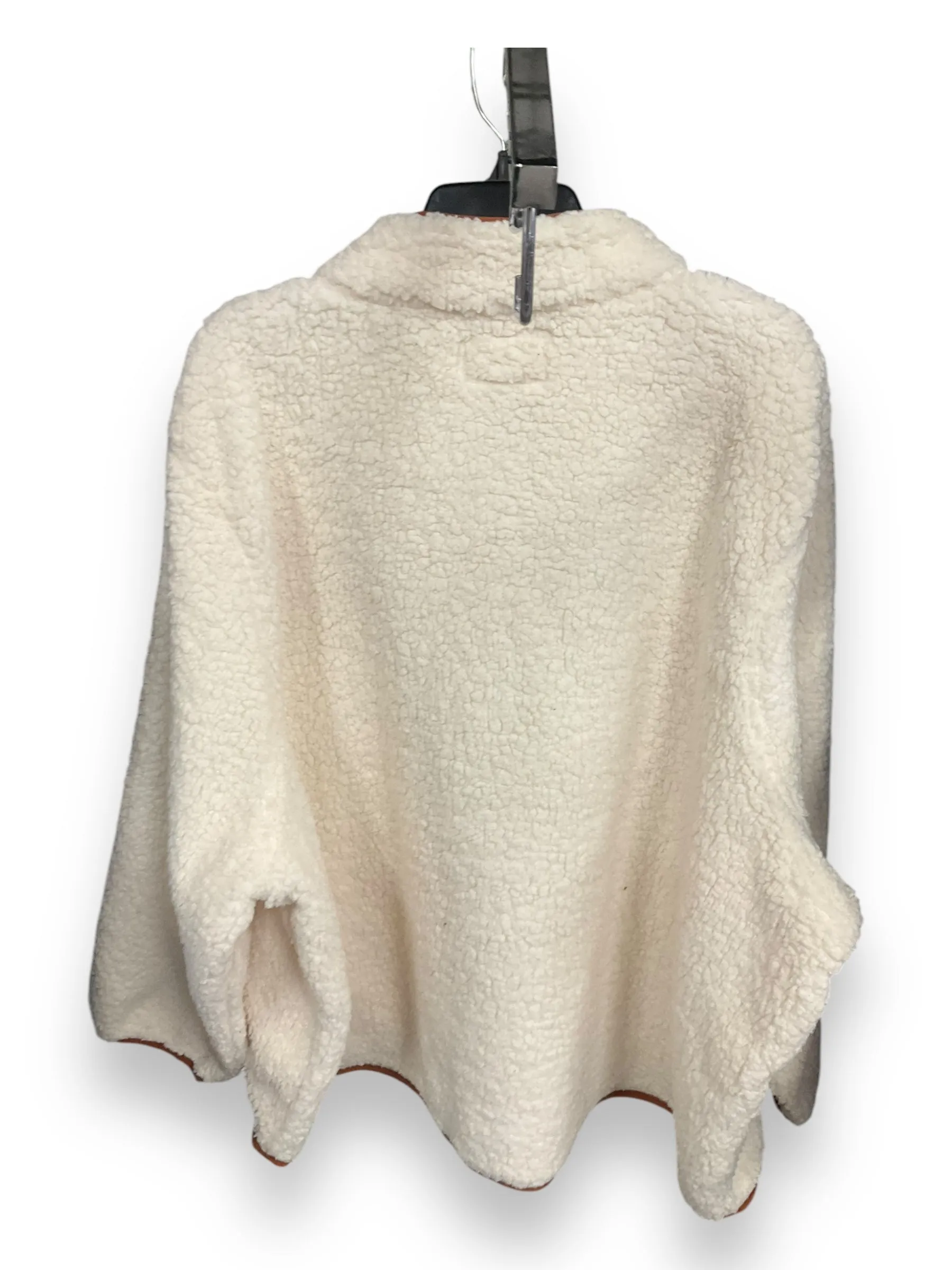 Jacket Fleece By Universal Thread In Cream, Size: 4x