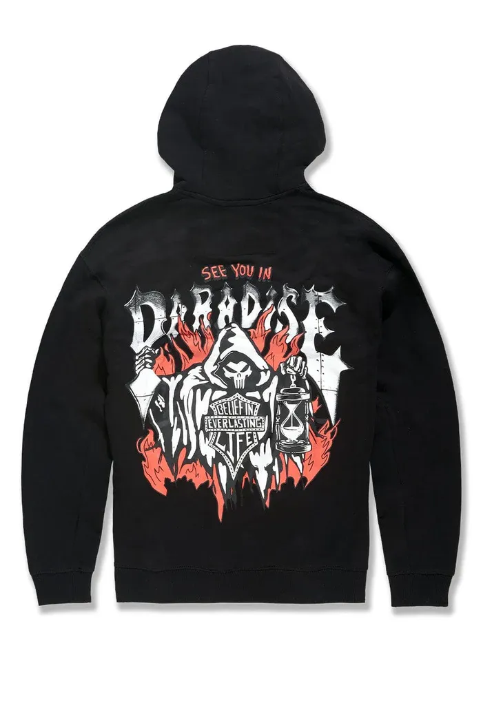 JORDAN CRAIG AFTERLIFE PULLOVER HOODIE (NOIR)