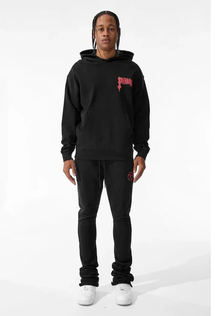 JORDAN CRAIG AFTERLIFE PULLOVER HOODIE (NOIR)