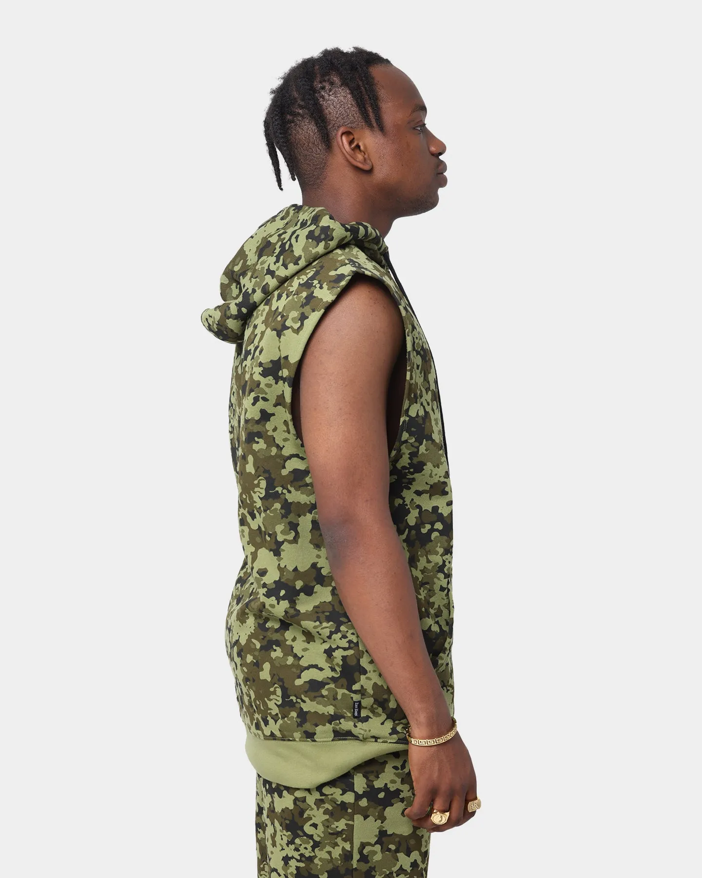 Last Kings Pharaoh Camo Sleeveless Hoodie Camo