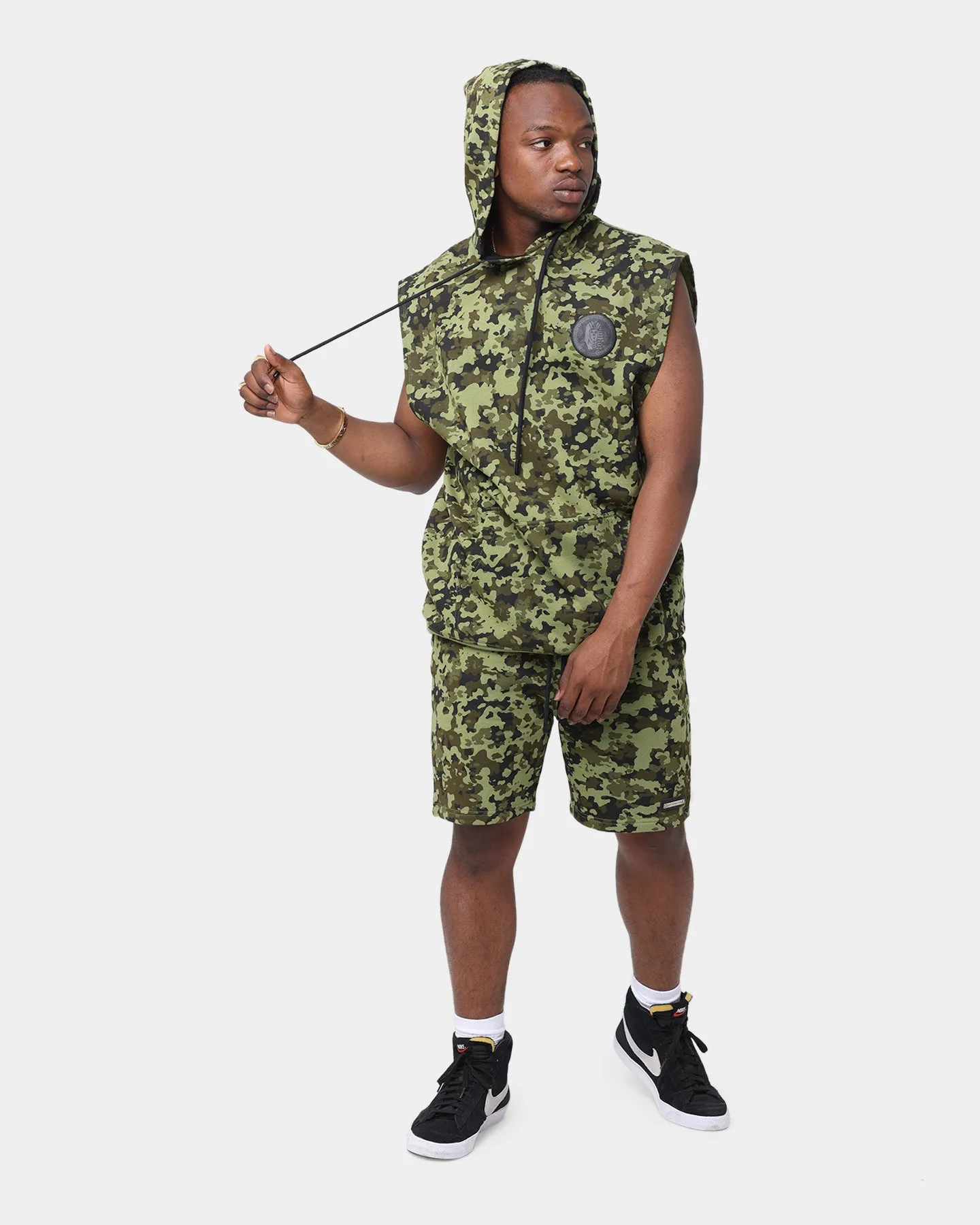 Last Kings Pharaoh Camo Sleeveless Hoodie Camo