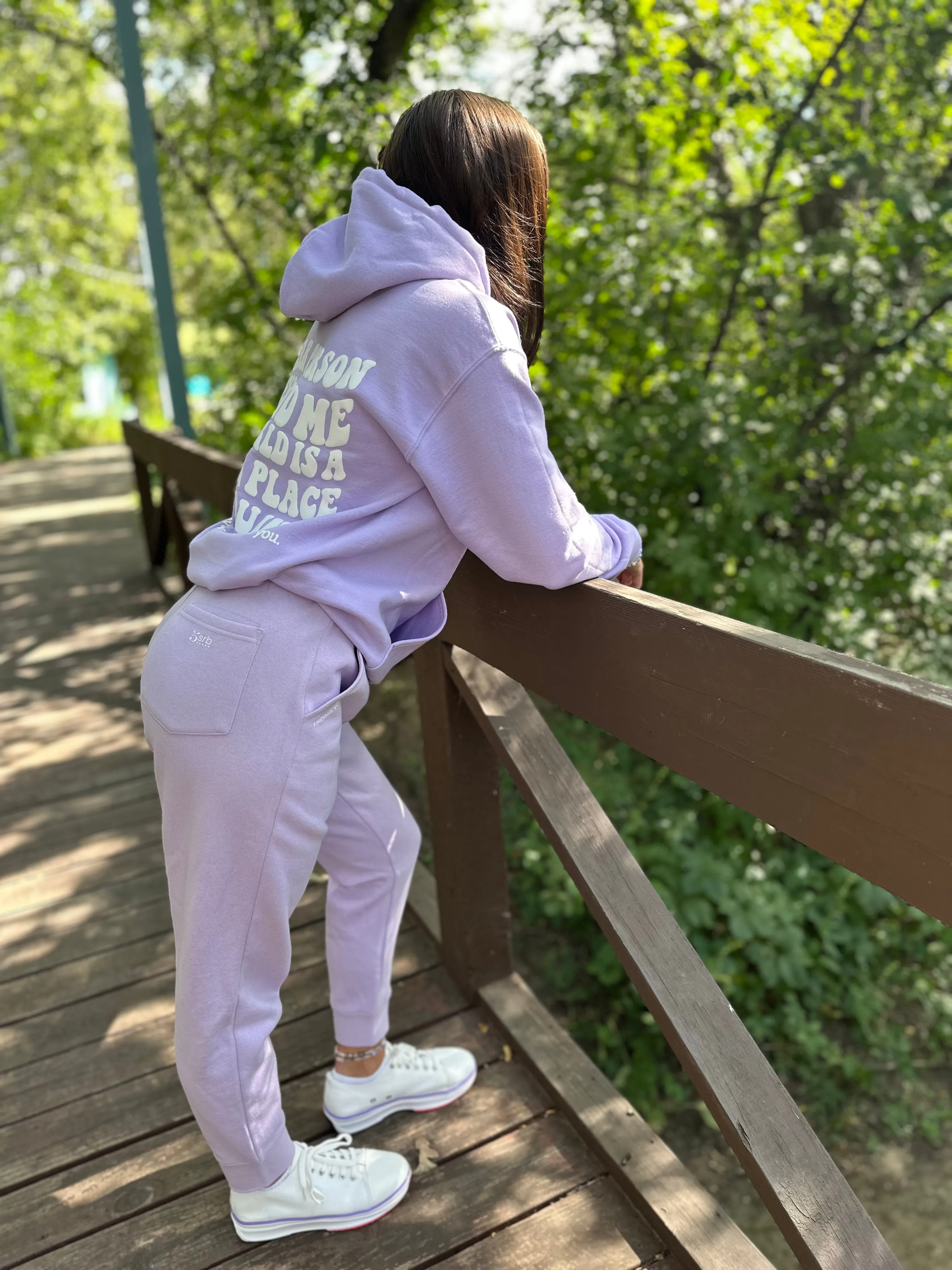 Lavendar Sweatpants