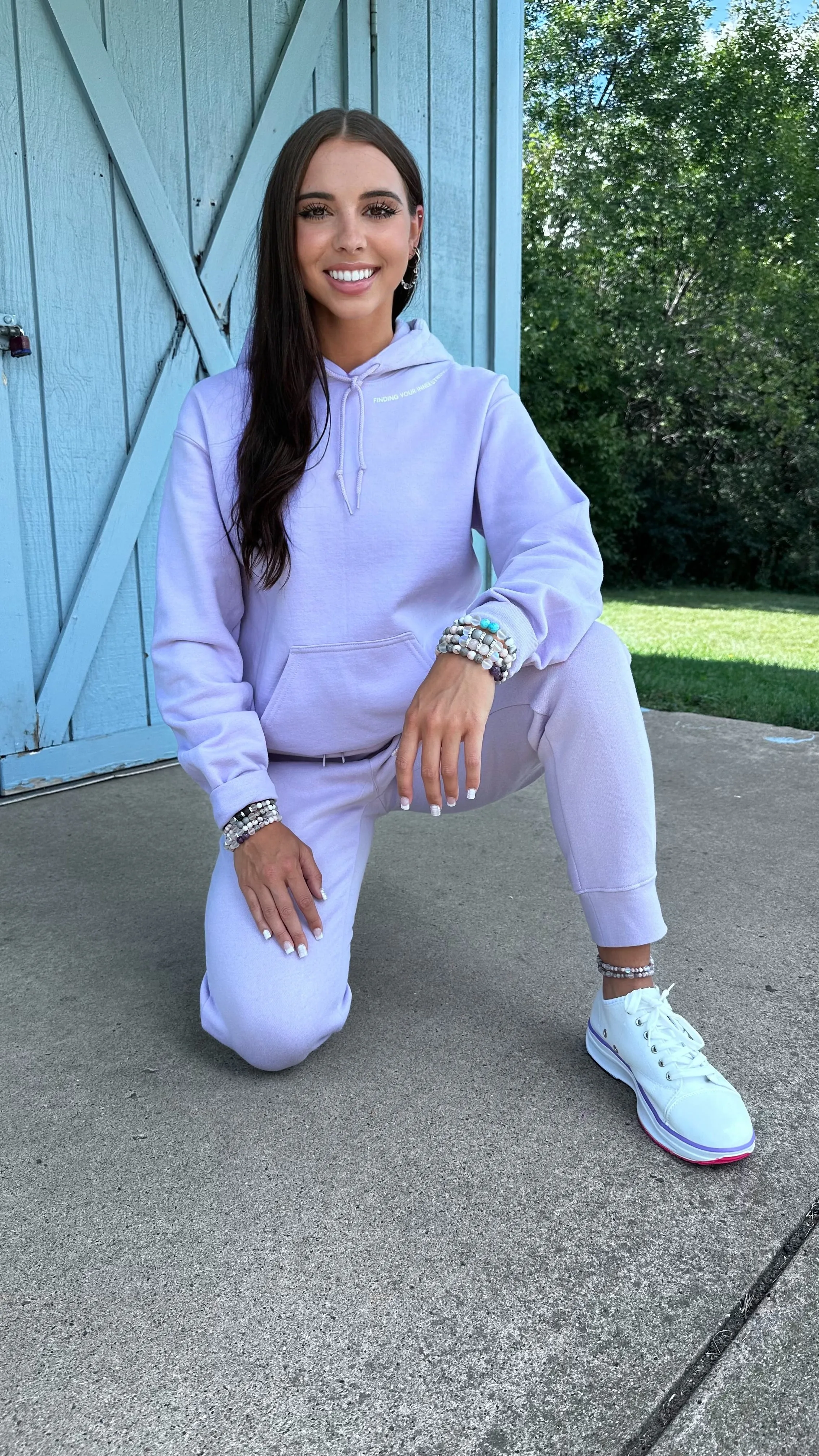 Lavendar Sweatpants