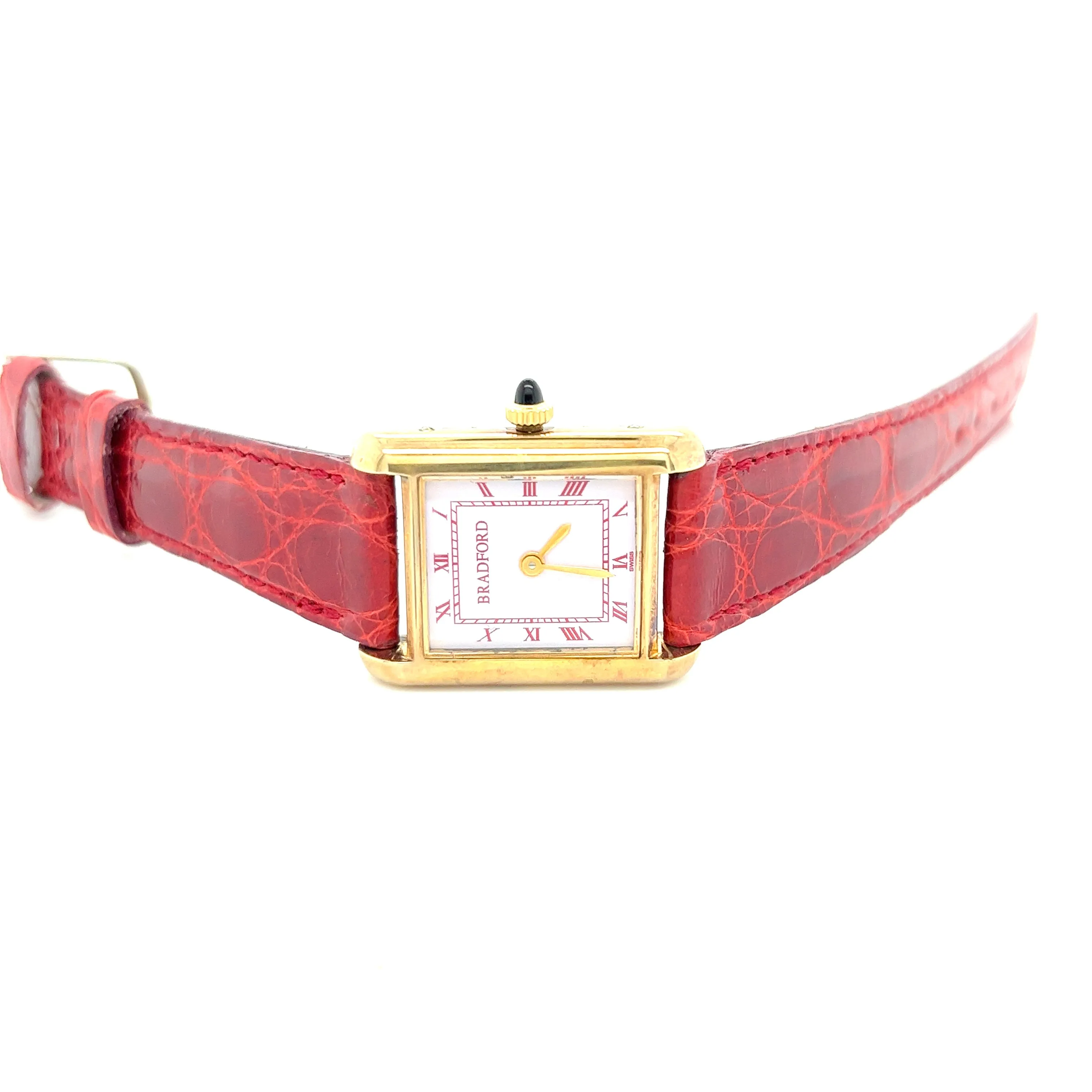 Limited Edition Glenn Bradford Vermeil Tank Watch