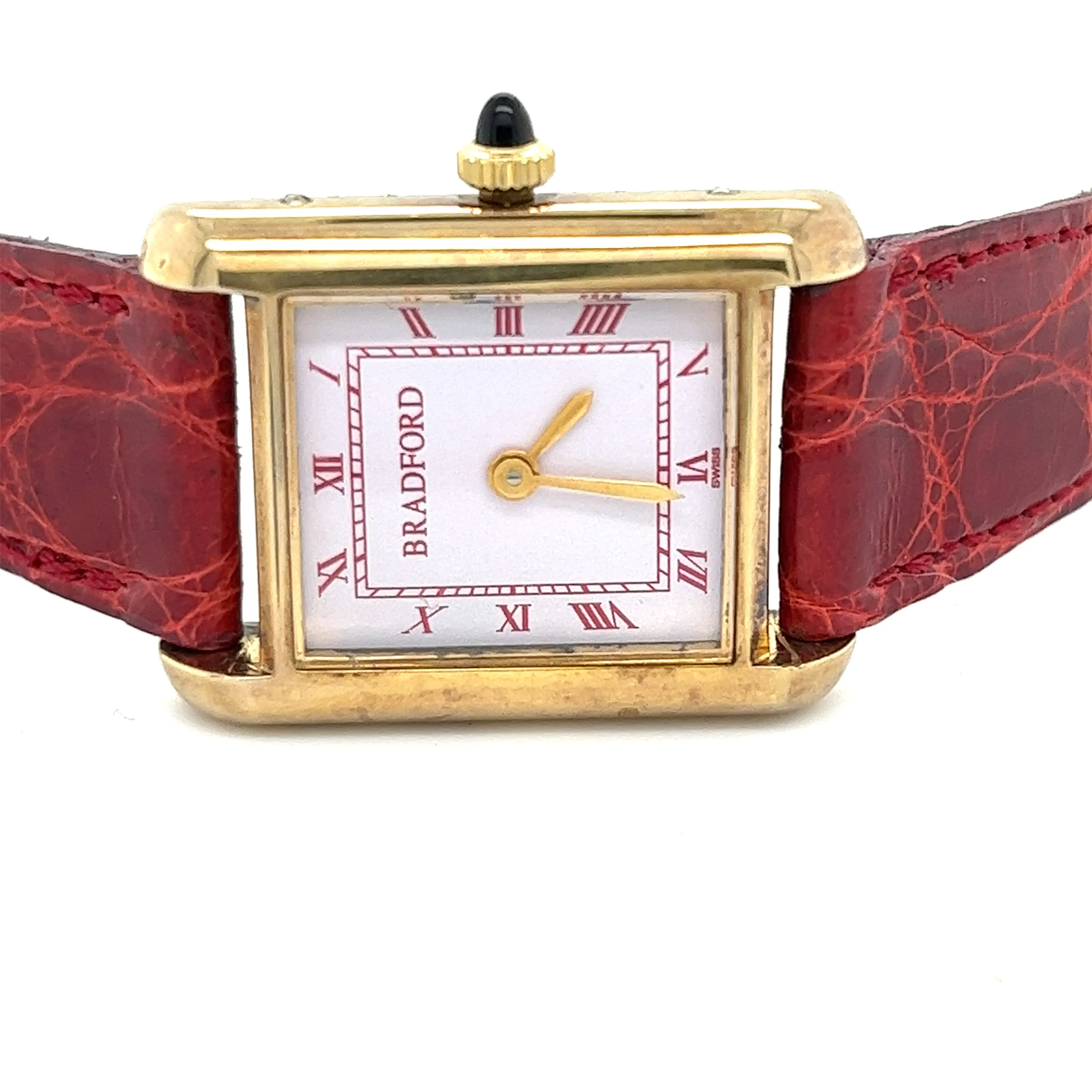 Limited Edition Glenn Bradford Vermeil Tank Watch