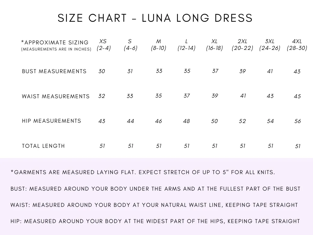 Luna Long Tank Dress