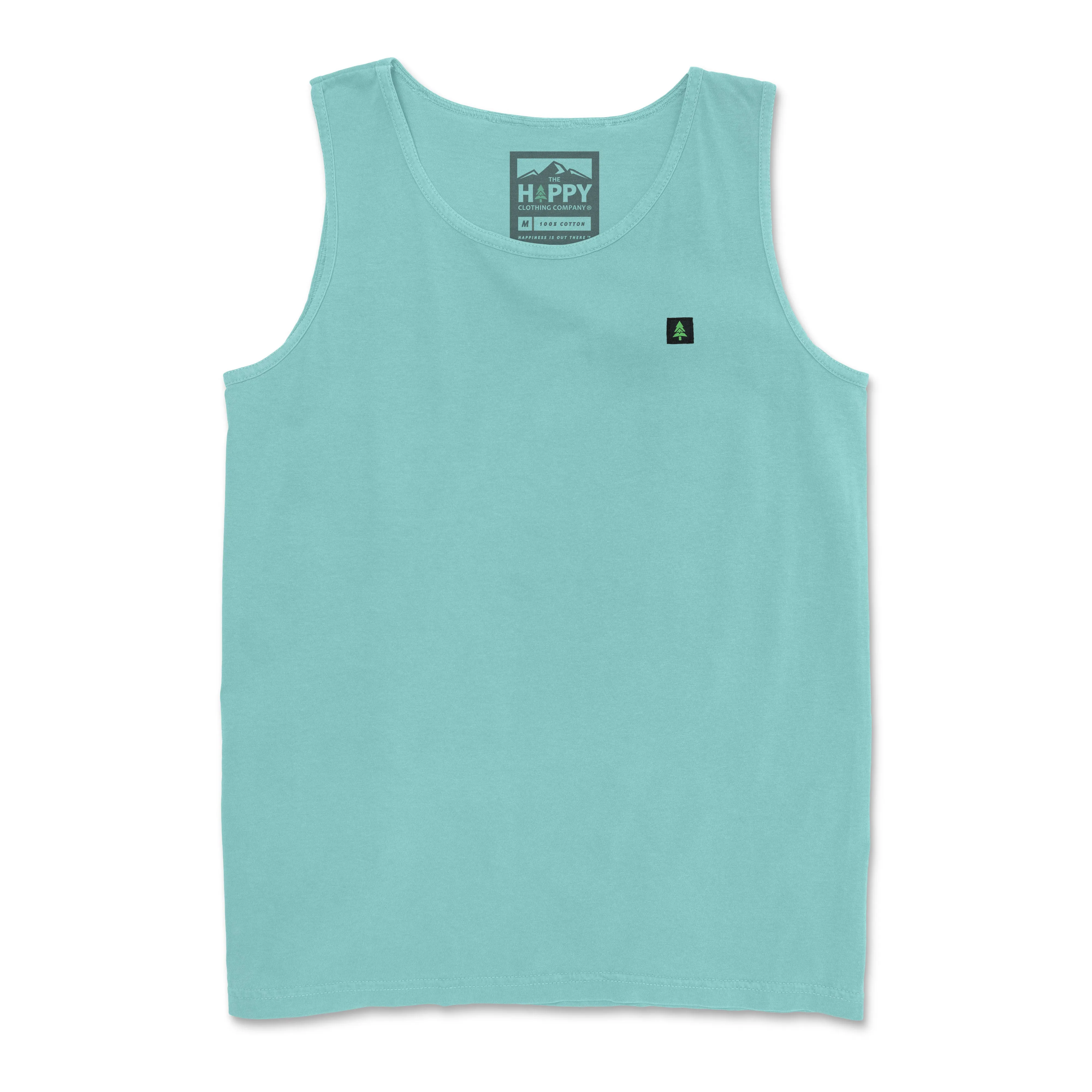 Pigment-Dyed Mountain Tree Label Tank