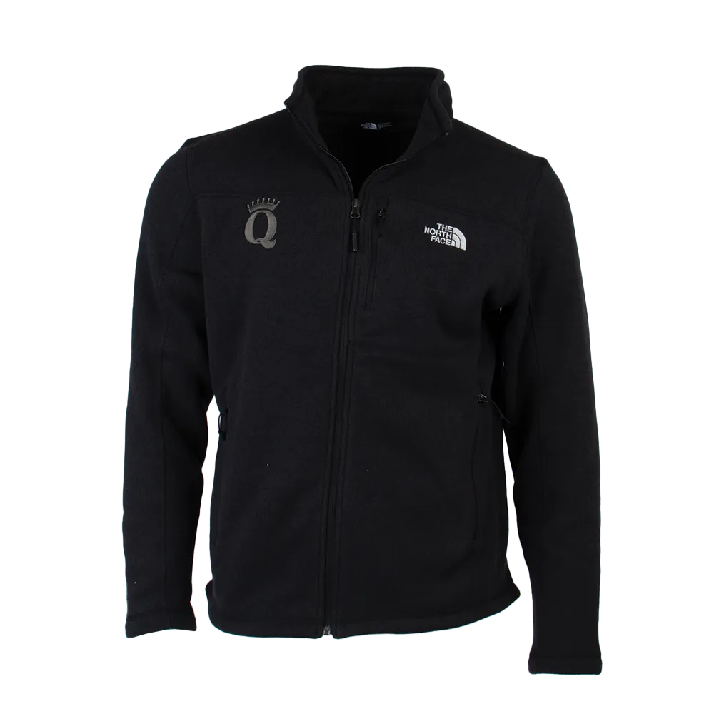 QFC-314 | Men's North Face Sweater Fleece Jacket- Black Heather