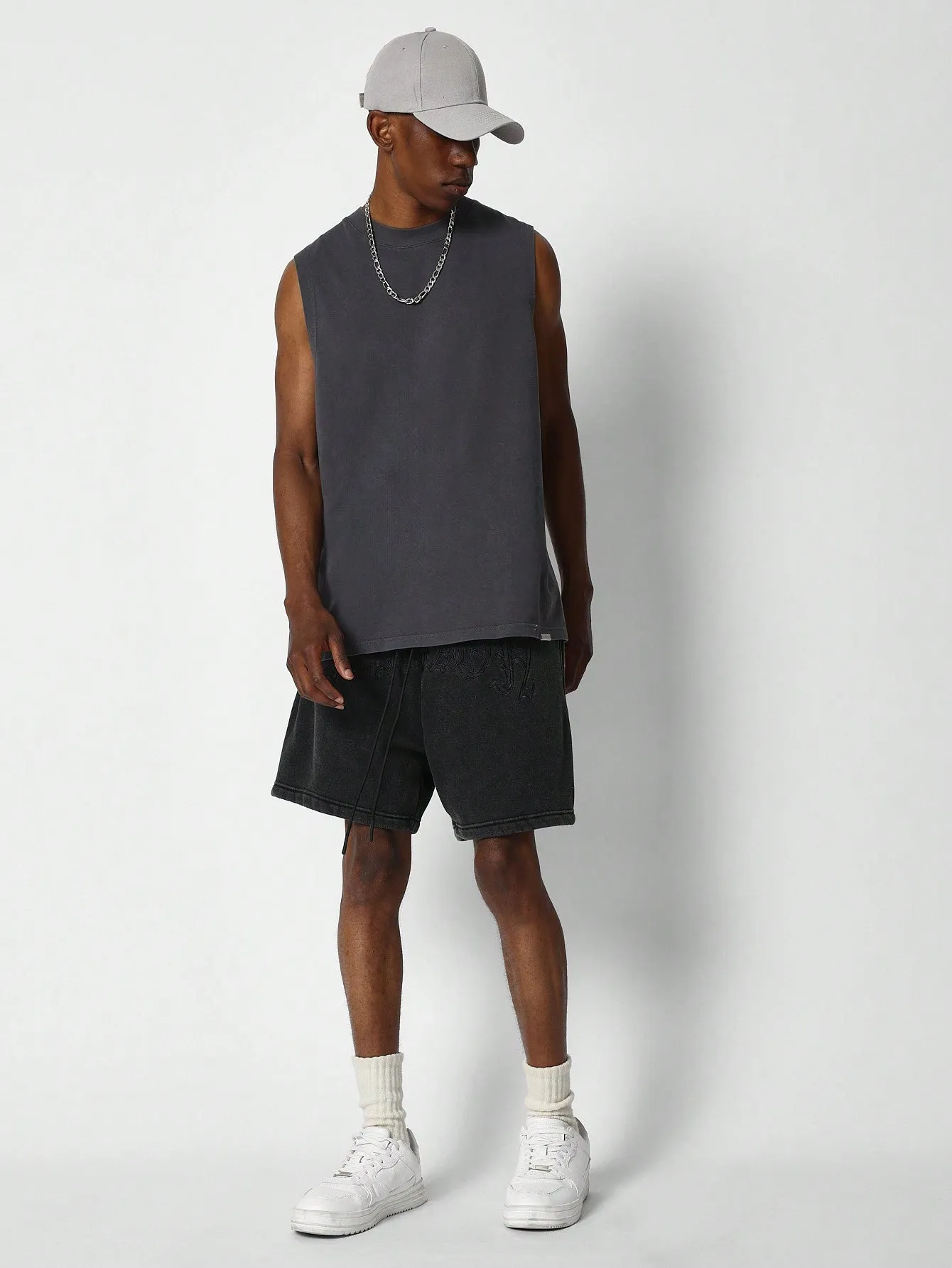 Regular Fit Heavyweight Super Premium Heavyweight Essential Sleeveless Tank