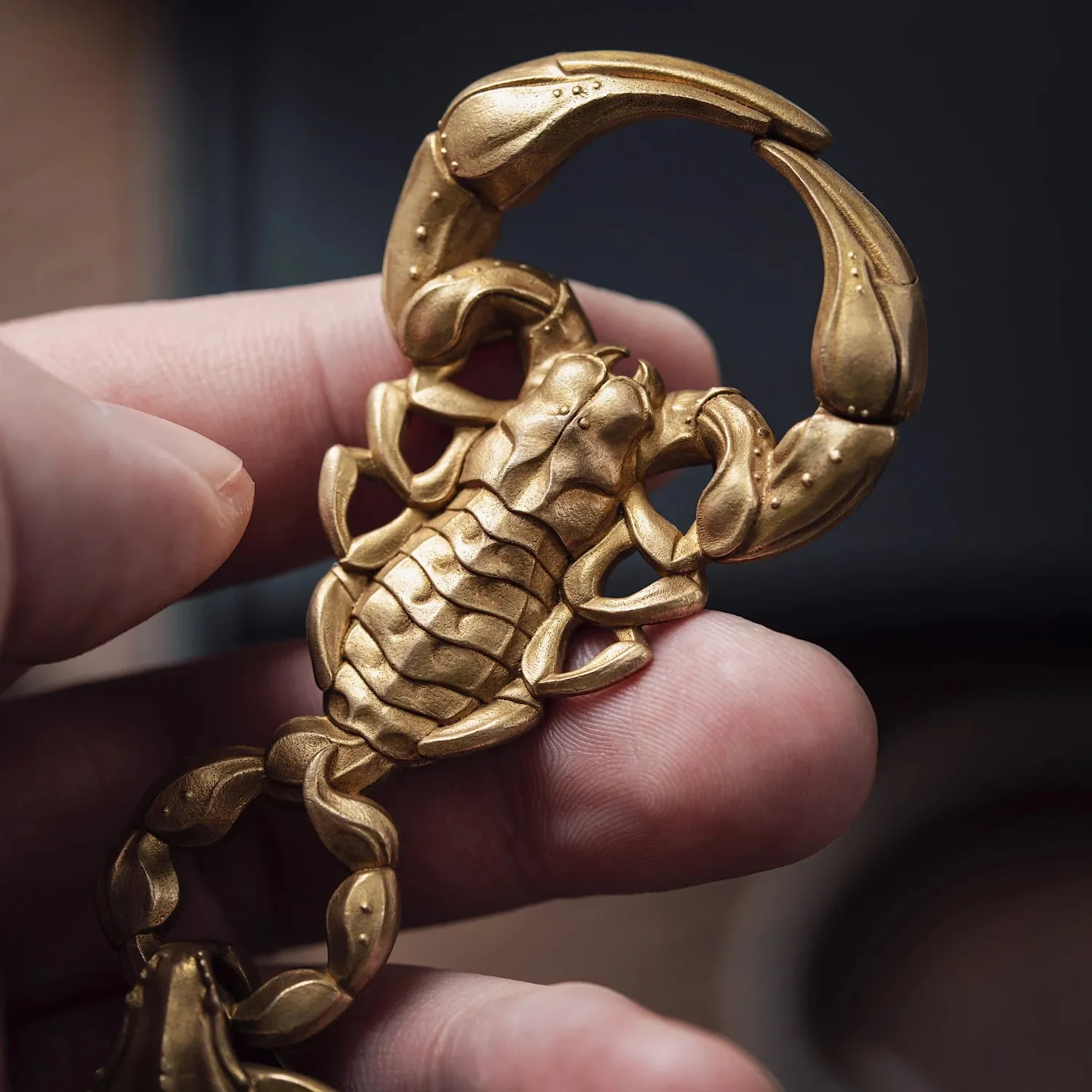 Scorpion Keychain