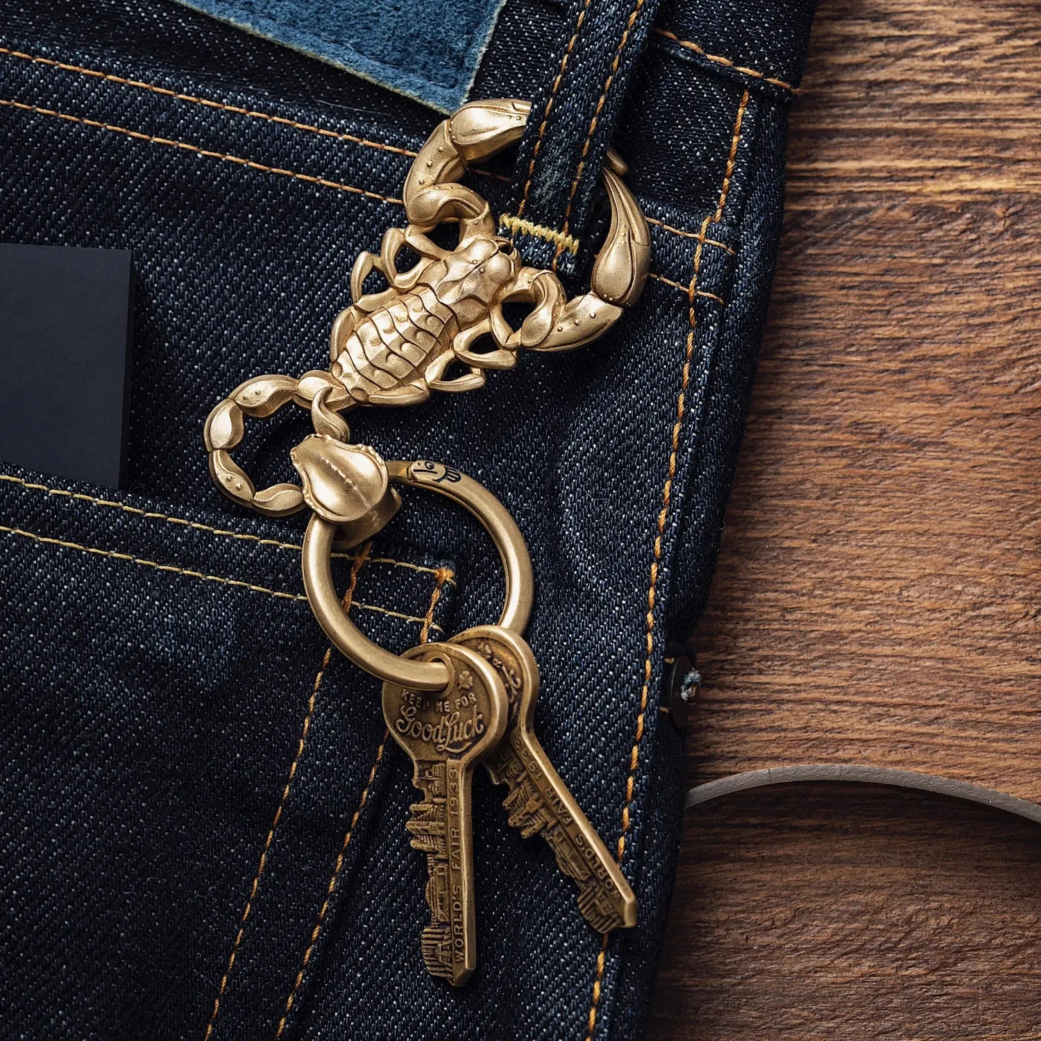Scorpion Keychain