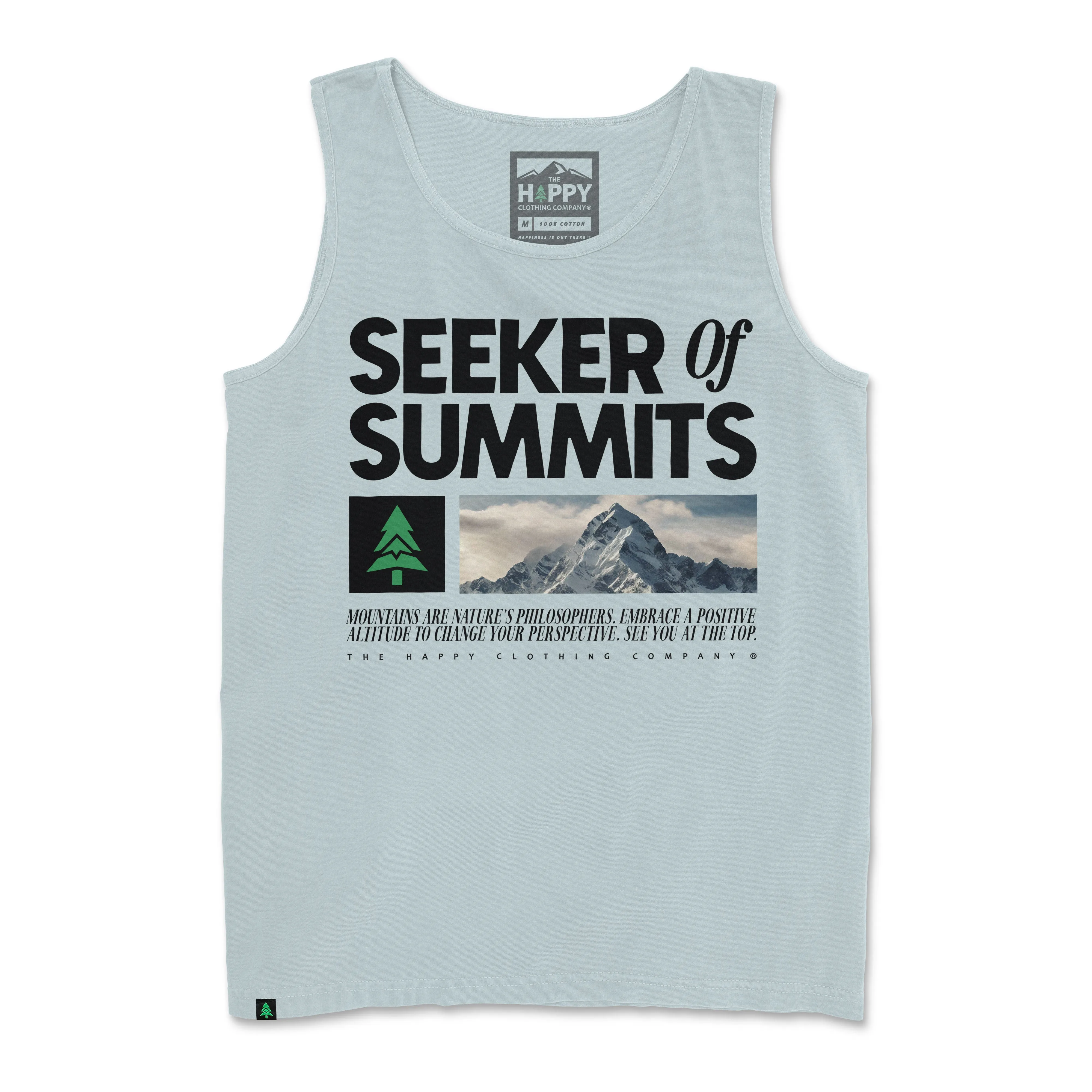 Seeker Of Summits Pigment-Dyed Tank