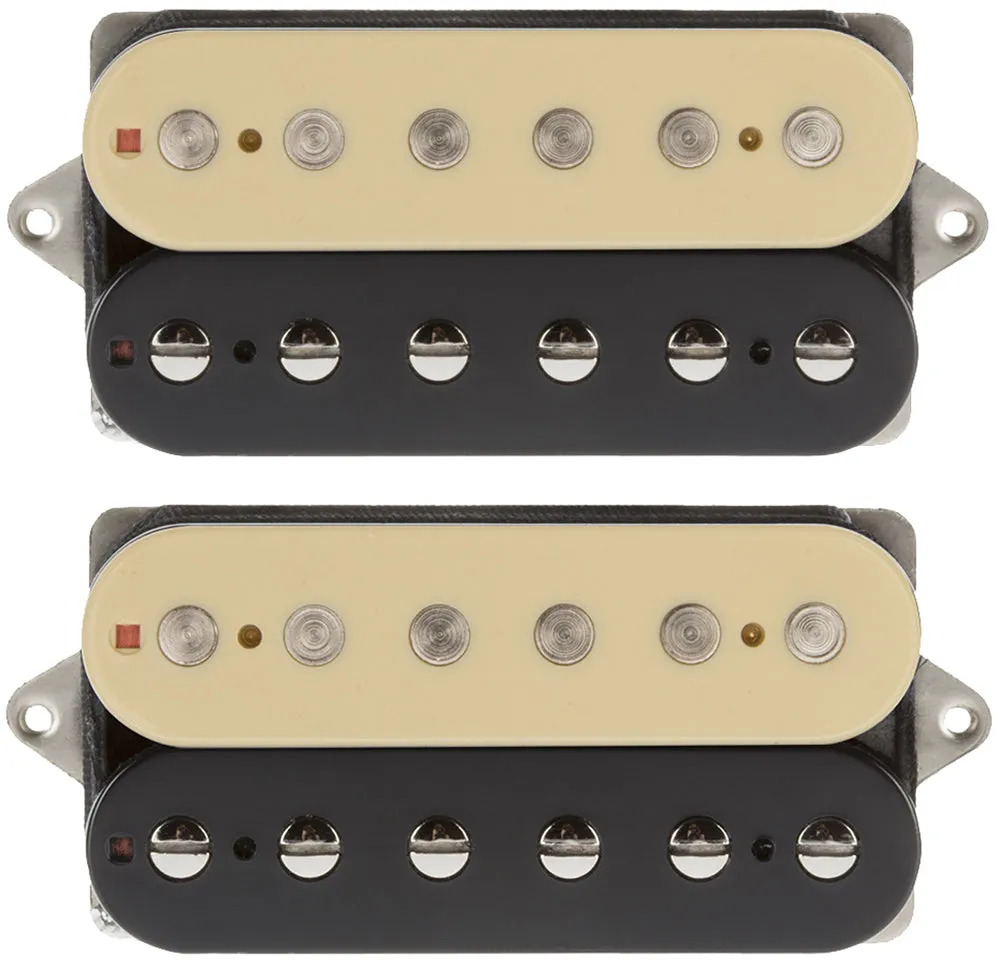 Suhr SSH  53mm Bridge, SSV Neck Pickup Set, Zebra