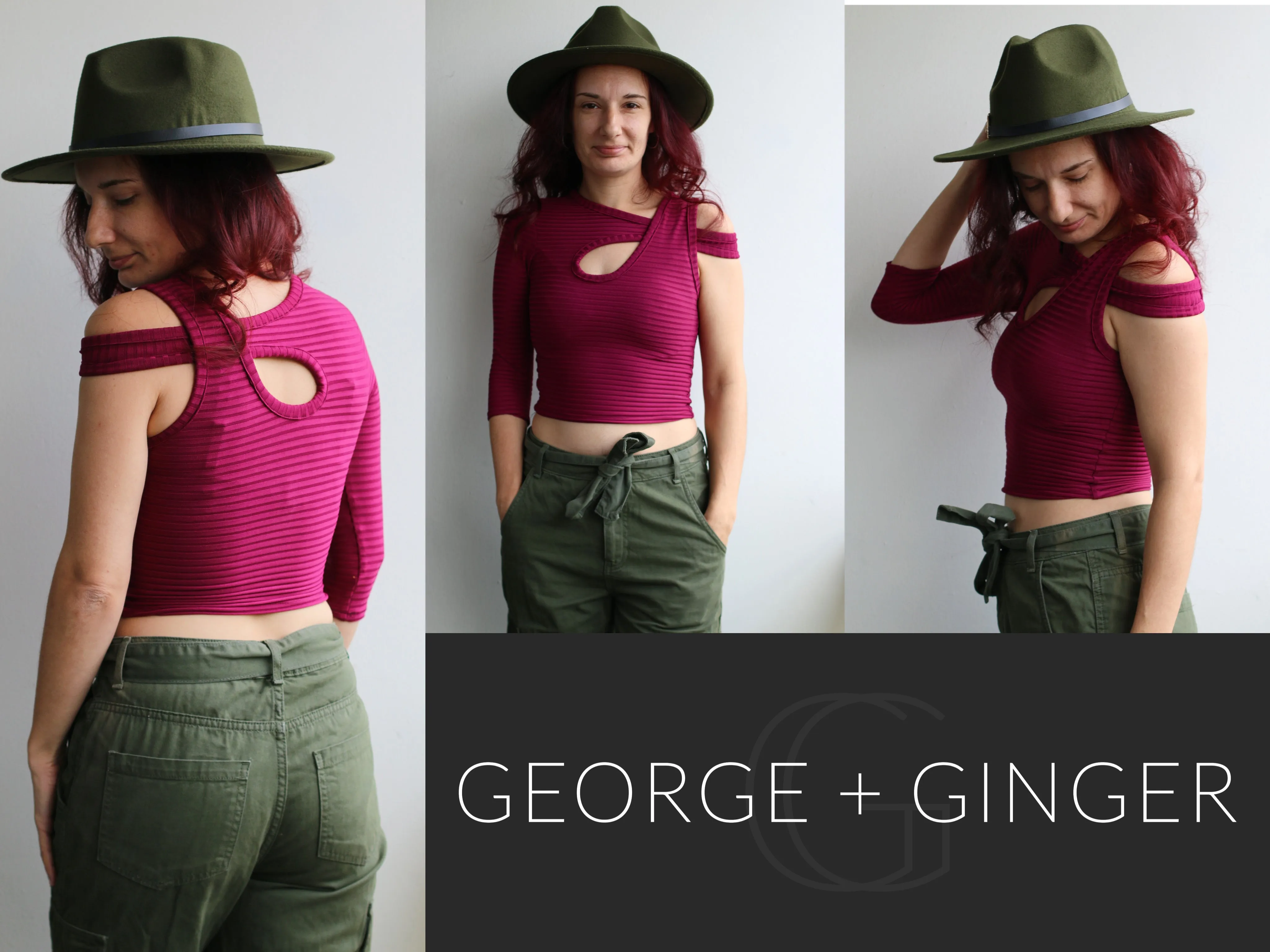 The Crossover Top PDF Sewing Pattern