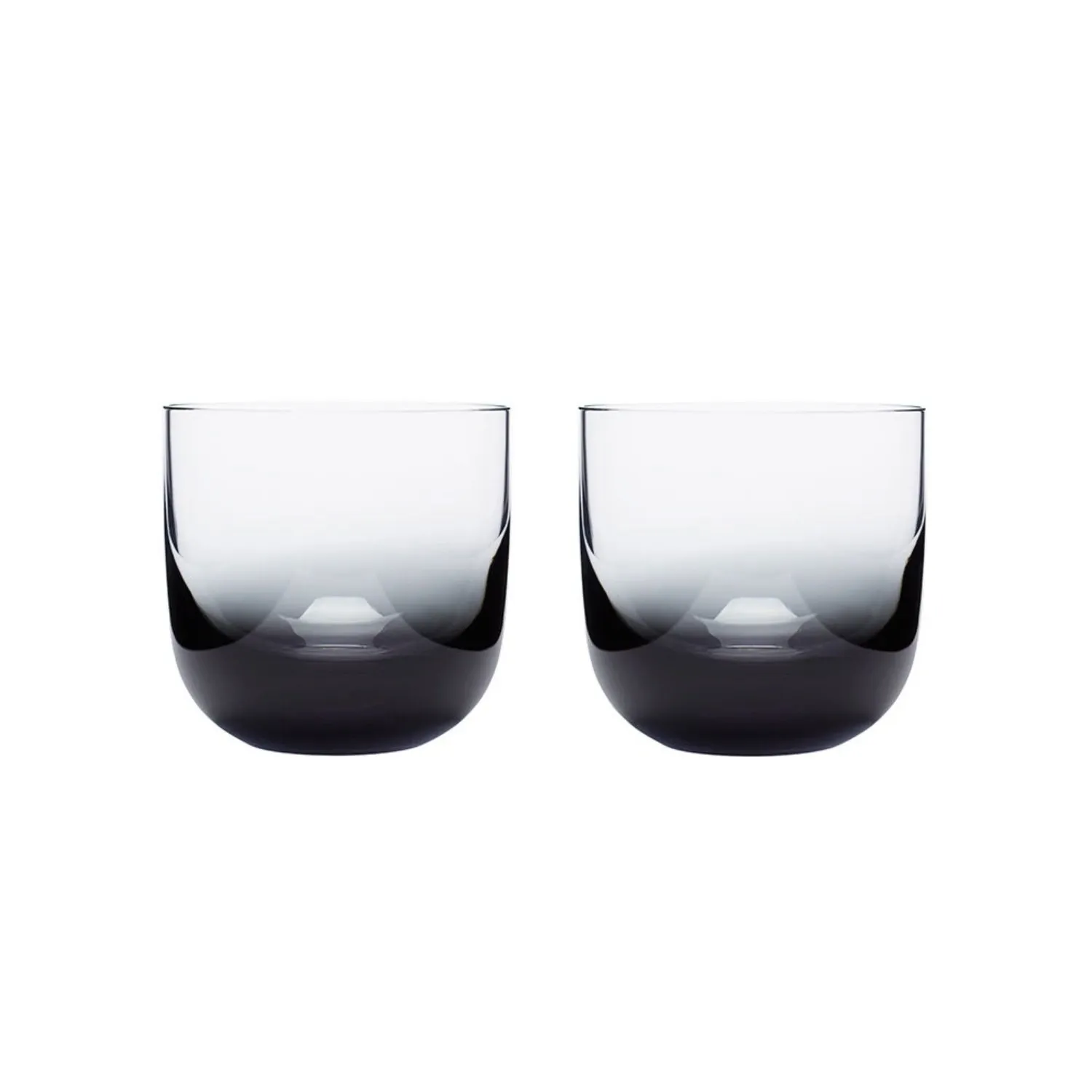 tom dixon | tank whisky glass | set of 2 | black