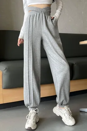 Unrestricted Crisscross Long Inseam Sweatpants