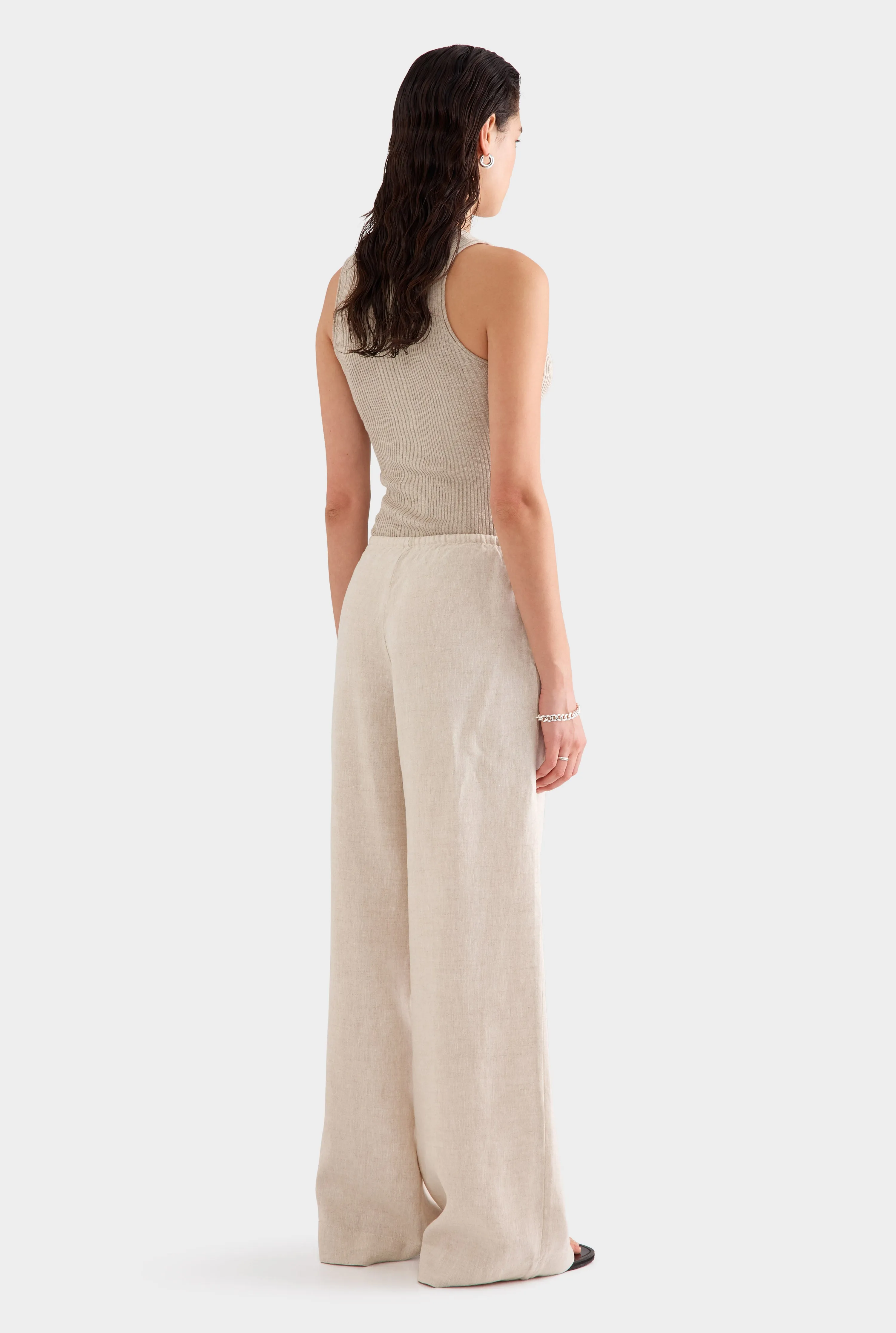Wide Leg Pant 2.0 -  Sand