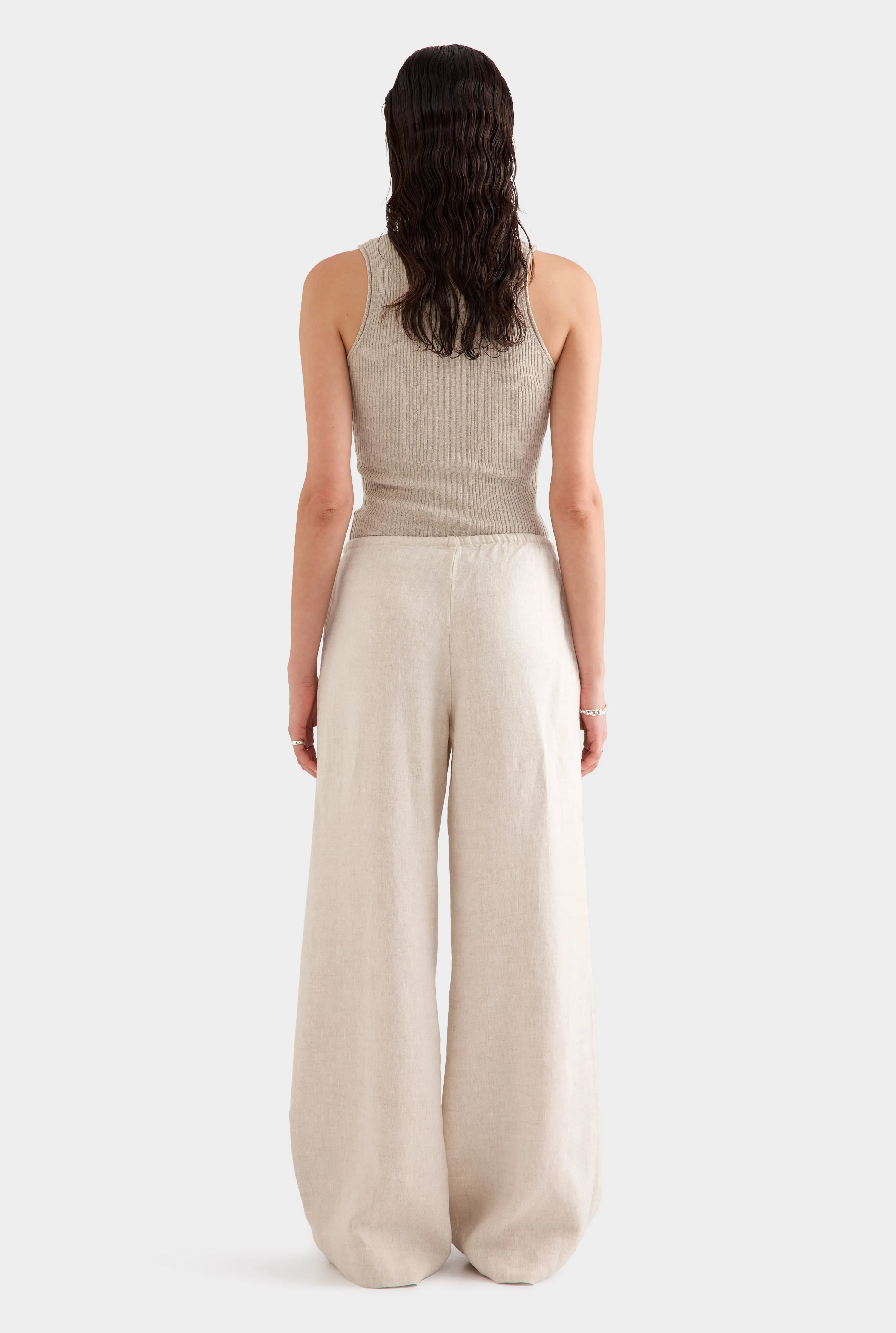 Wide Leg Pant 2.0 -  Sand