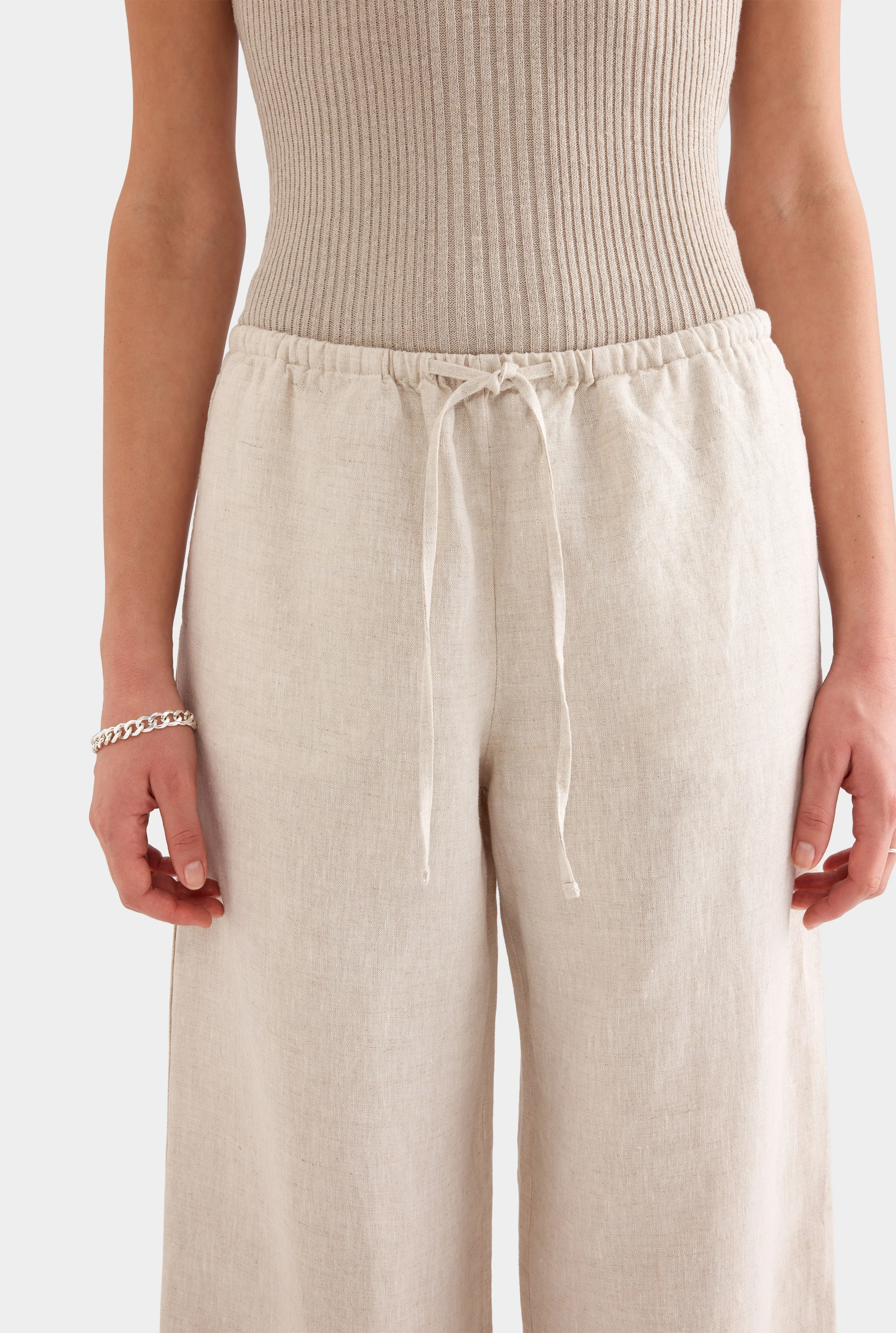 Wide Leg Pant 2.0 -  Sand
